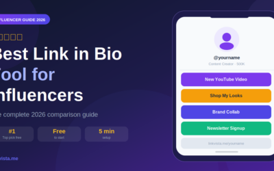 Best Link in Bio Tool for Influencers in 2026 (Honest Comparison)